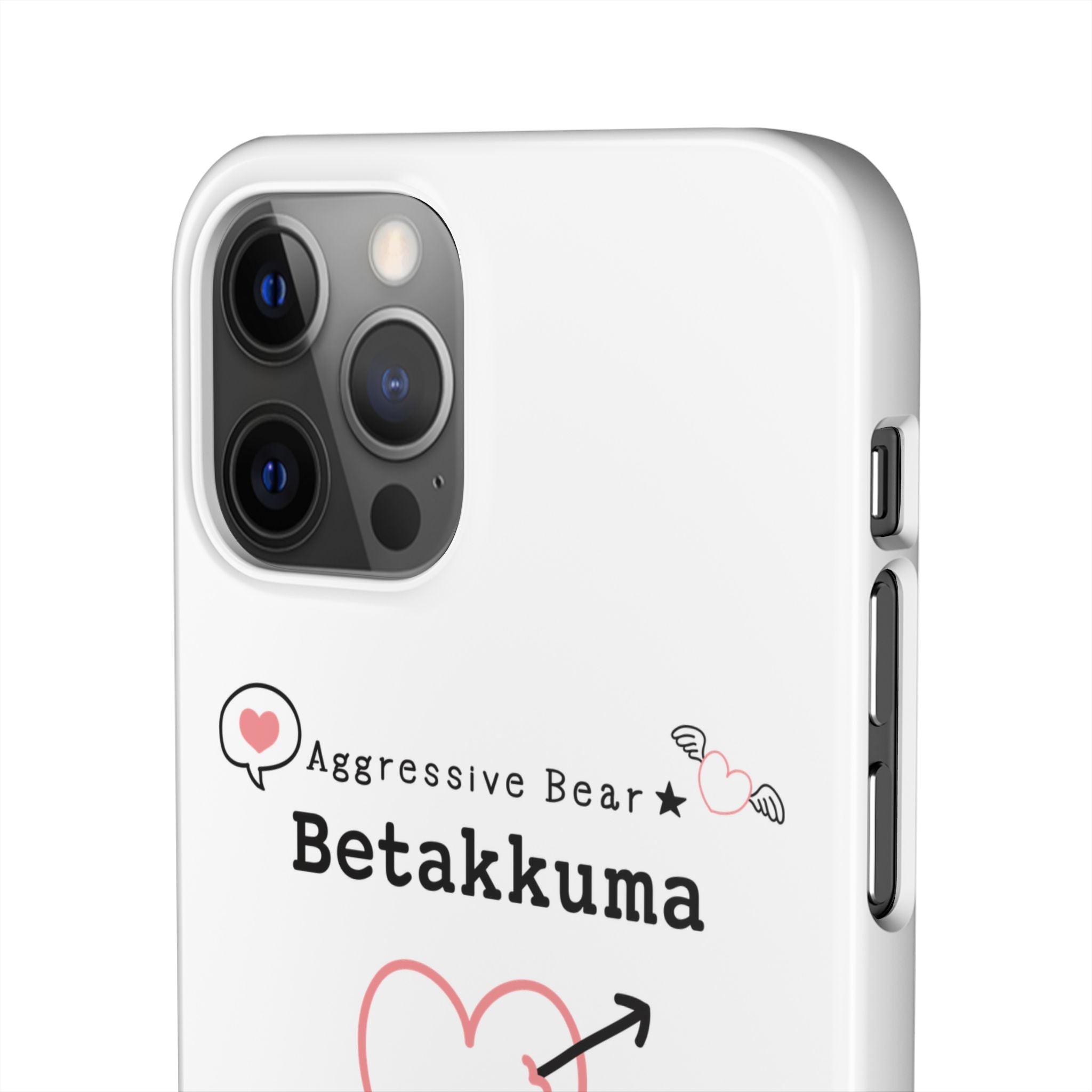 Betakkuma Arrow Heart Phone Case